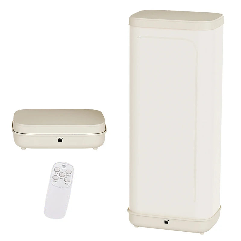 Electric Clothes Dryer 2 Tier Folding Drying Rack 239L 1000W Warm Air Stainless Steel White Clothes Airer