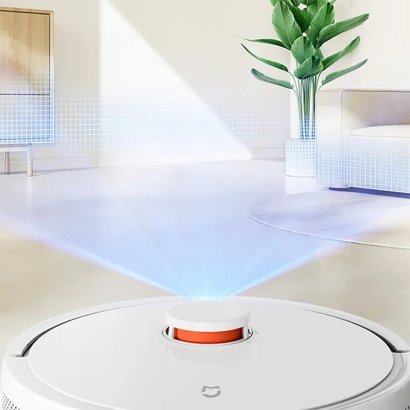 Robot Vacuum Cleaner and Mop Smart Laser Navigation 3C Plus with Accessories White AU Plug