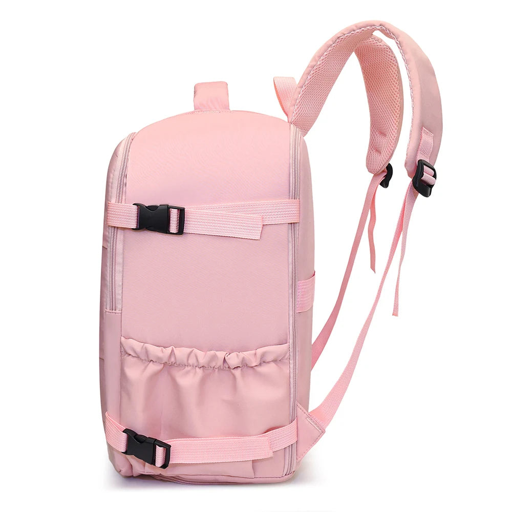 Boarding Travel Backpack Airline Approved Carry On Bag Compatible with Ryanair EasyJet Wizz Air Budget Flight Backpack Fen-Fuse 30×20×40cm