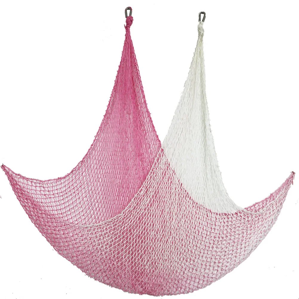 Aerial Yoga Hammock Anti Gravity Swing Hanging Yoga Sling Fitness Exercise Hammock Pink Gradient 3.5 × 2.8m