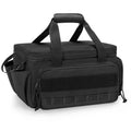 Heavy Duty Tactical Tool Bag Portable Organizer Non Slip Base Handyman Carpenter Tool Storage Case Durable Black