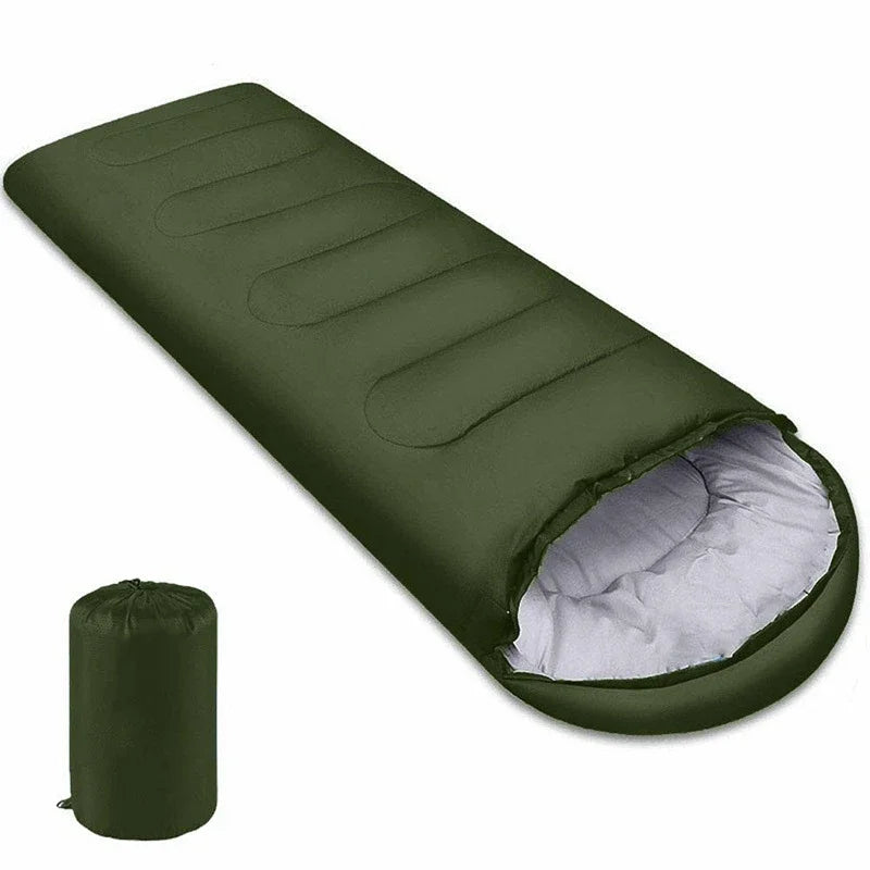 Camping Sleeping Bag 4 Season Waterproof Ultralight Envelope Sleeping Bag for Hiking Backpacking Travel 220x75cm