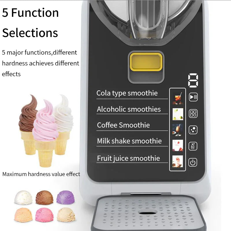 Slush Machine 150W Frozen Drink Maker for Smoothies, Frozen Cocktails and Ice Drinks AU Plug Single Jar