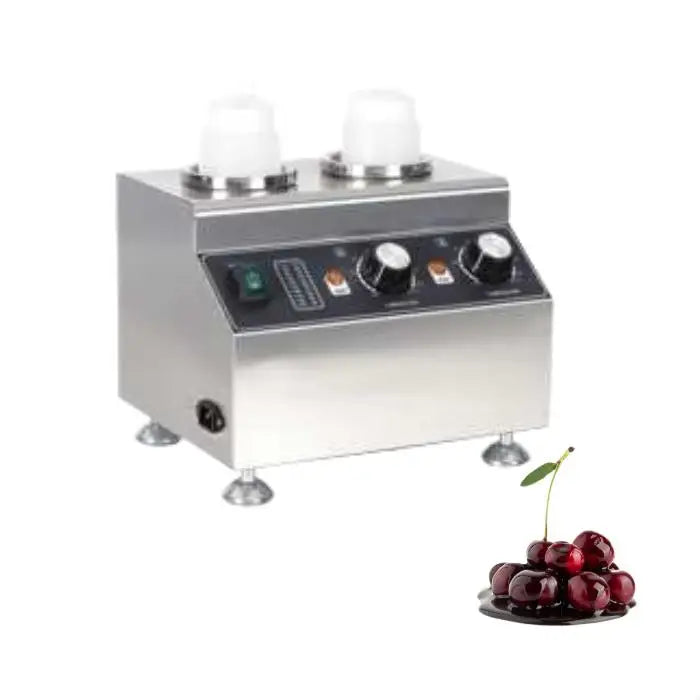 Electric Sauce Warmer Stainless Steel 3 Hole Food Warmer with Precise Temperature Control for Commercial Kitchens