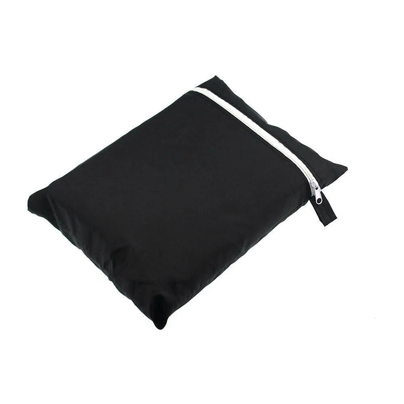 Outdoor Furniture Cover Waterproof Patio Protector UV and Rain Resistant Black 270 × 180 × 89 cm