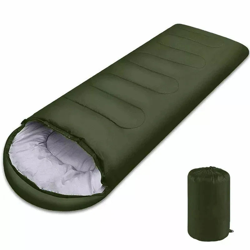 Camping Sleeping Bag 4 Season Waterproof Ultralight Envelope Sleeping Bag for Hiking Backpacking Travel 220x75cm