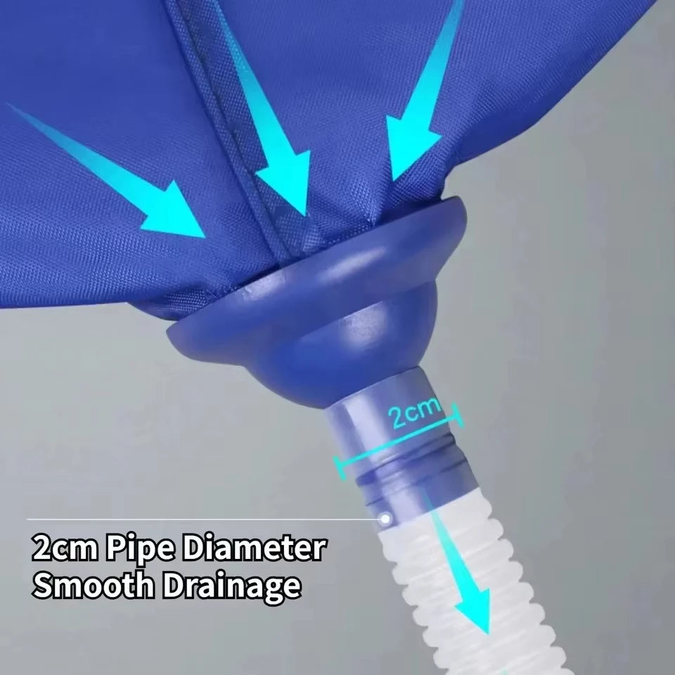 PVC Air Conditioner Cleaning Kit Split AC Cleaning Tools Set with Accessories for 1-1.5P Hanging Air Conditioner Maintenance 2pcs