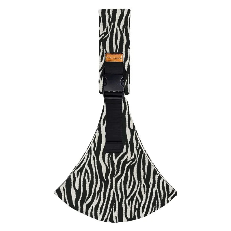 Zebra Pattern Baby Carrier Portable Front Hug Waist Stool Safety Carrier Adjustable Infant Toddler Travel Holder