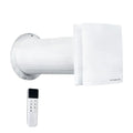VT100 Heat Recovery Ventilation System HRV Recuperator Wireless Remote Control Air Ventilator Energy Recovery Unit AU 31×16.5×16.5cm