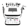 10-in-1 Dermabrasion Facial Machine Aqua Peeling Oxygen Bubble Skin Care Moisturizer Beauty Device White AU 110V