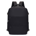 Boarding Travel Backpack Airline Approved Carry On Bag Compatible with Ryanair EasyJet Wizz Air Budget Flight Backpack Black 30×20×40cm