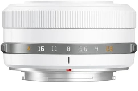 27mm F2.8 Autofocus Camera Lens APS-C Prime Lens with STM Motor for Fujifilm X Mount White