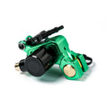 Rotary Tattoo Machine Adjustable 2.5–5mm Stroke Coreless Motor for Permanent Makeup and Tattooing Green
