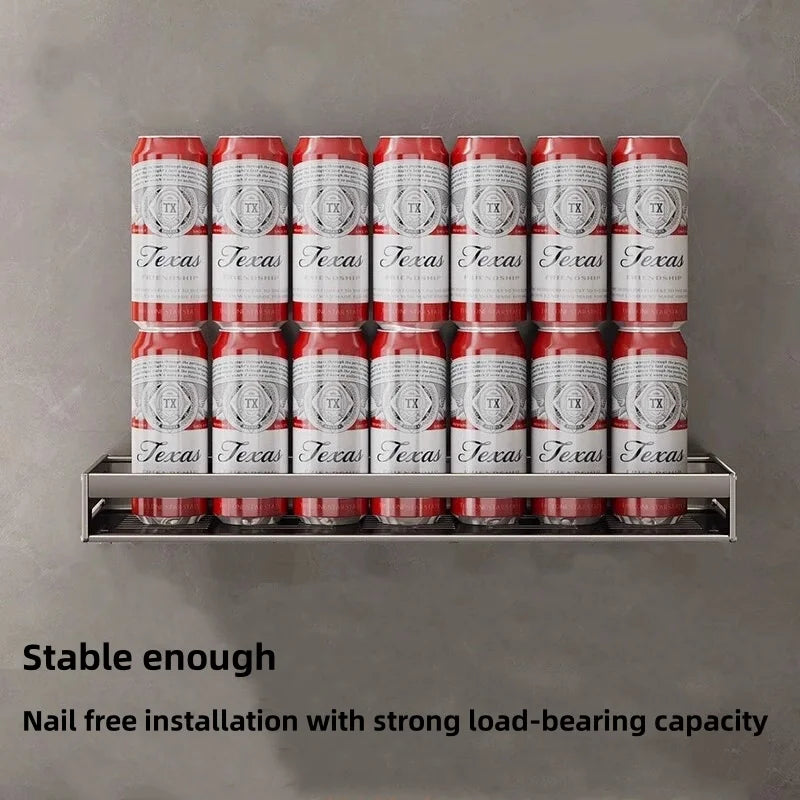 50CM No Drill Shower Corner Shelf Aluminium Bathroom Storage Rack with Towel Bar Shampoo Holder Toilet Organiser