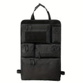 Multifunctional Car Rear Seat Storage Bag Tactical Luggage Organizer Hanging Backseat Organizer Black Travel Bag