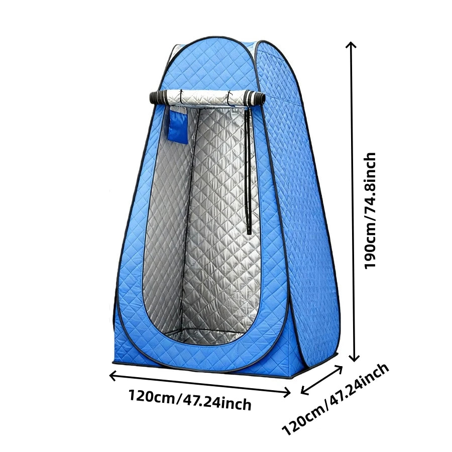 Portable Thermal Camping Tent Waterproof Changing Room Winter Shower Toilet Ice Fishing Outdoor Shelter 1.2 × 1.9m