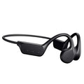 Wireless Bone Conduction Sports Headphones Bluetooth IPX8 Waterproof Earphones with MP3 Player 32GB Music Headset Black
