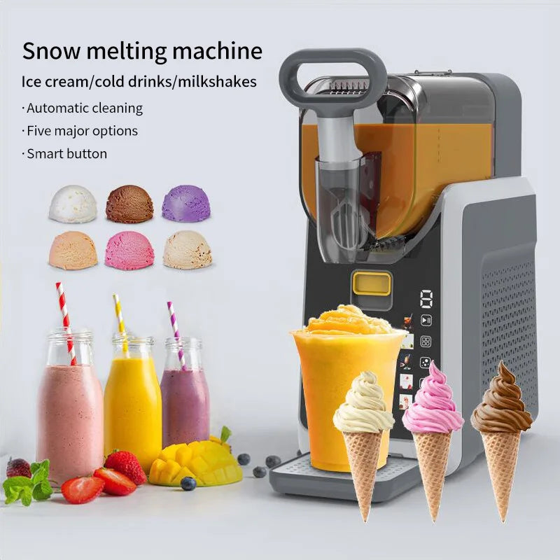 Slush Machine 150W Frozen Drink Maker for Smoothies, Frozen Cocktails and Ice Drinks AU Plug Single Jar