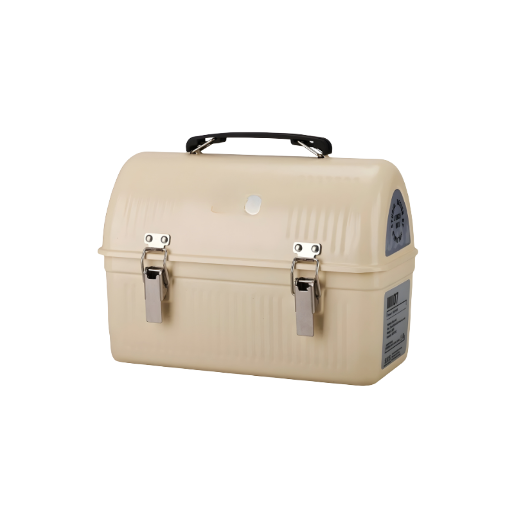 Outdoor Storage Box Beige Garden Tools Storage Container For Camping, Fishing & Outdoor Use 32.5x17x26cm