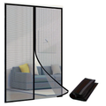 Door Curtain Fly Screen Door Hands-Free Self-Closing Anti-Bug Insect Indoor 110x210cm