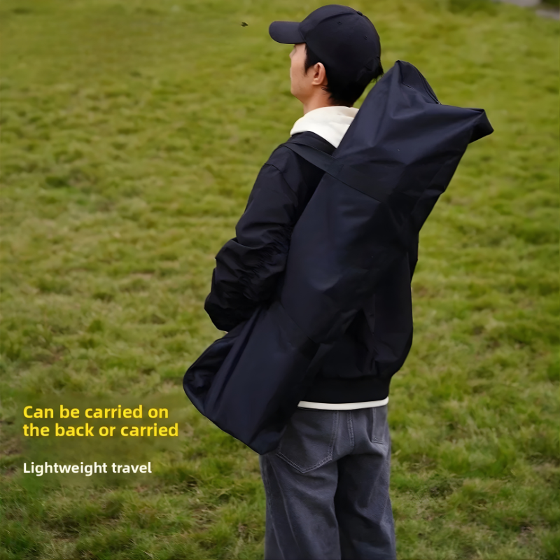 Camping Chair Beach Chair Easy Setup Folding Outdoor With Armrests With Pillow for Picnic, Fishing, Beach & Home Use Black 73x65x114cm